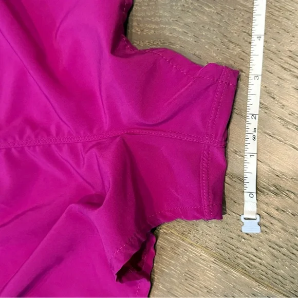 Hurley Women's Fuchsia Athletic Shorts - Picture 5 of 9